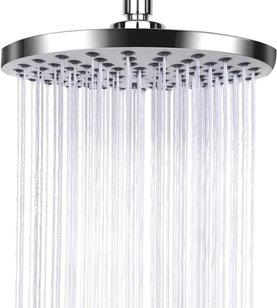 Douchekop per calcare - Acciaio inossidabile - 20 cm - Cromo