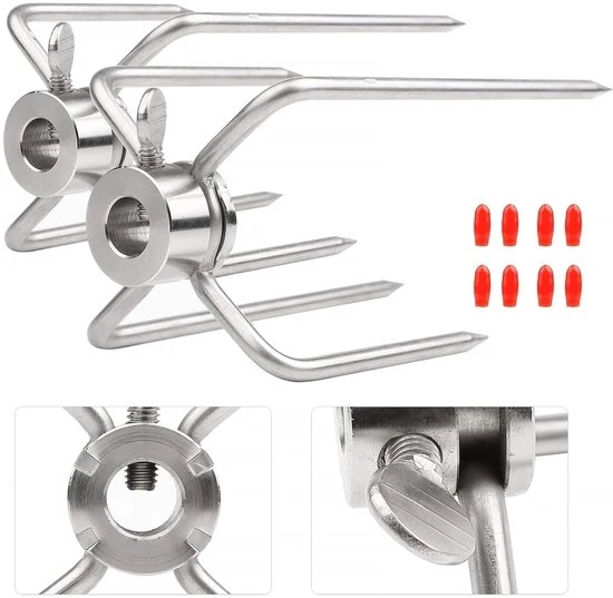 Grillklemme in Acciaio Inossidabile - Duraturo e Sicura - 1 pezzo