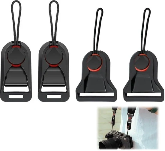 Sistema di fissaggio rapido per la guida della macchina - set di 4 - versatile