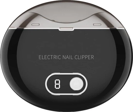 Elettrocastrifugatore Professionale - Automatizzato - Nero - Manicure - Impermeabile - Kit Manicure - Illuminazione LED - 3 Velocità - Bambino