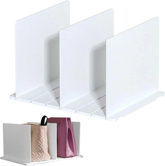 Organizzatore di Abbigliamento - Organizzatore per una Maggiore Efficienza di Stoccaggio - 4 Pezzi