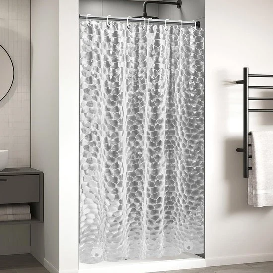 Douchegordijn 120x200 cm - Antibatterico - Impermeabile - 1 pezzo - 100% EVA