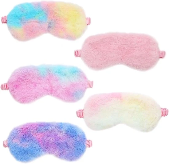 Blocco la Luce - Maschera da Sogno - Disegno Rilassante - 5 Pezzi - Piuma