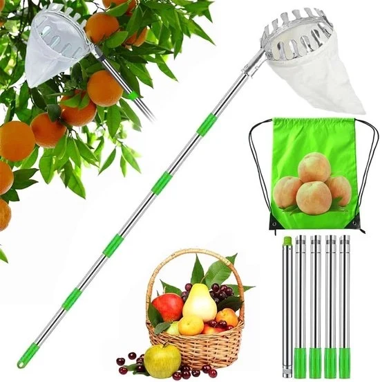 Fruitplukker - Eenvoudige kersen- en appelplukker - 1 stuk