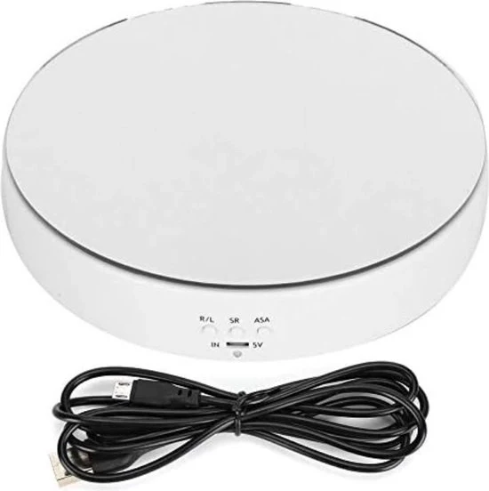 Tavolo di Rotazione Elettrico - Tavolo di Rotazione Elettrico - Tavolo di Rotazione per Fotografia - Display Rotante