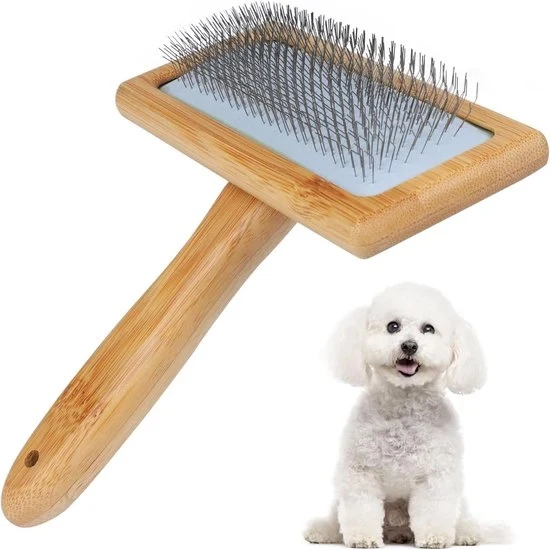 Slicker a Spazzola per Cani - Per la Rimozione dei nodi della pelliccia - 1 pezzo