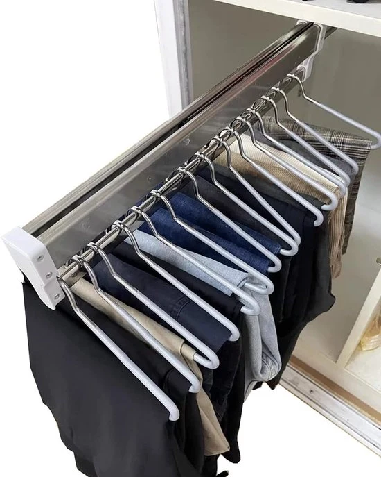 Attaccapanni Flessibile - Adattabile per Abbigliamento - 1 pezzo - 30-80cm