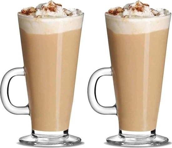 Tazze di latte termoresistenti con manico per bevande calde - 270 ml Tazze per cappuccino