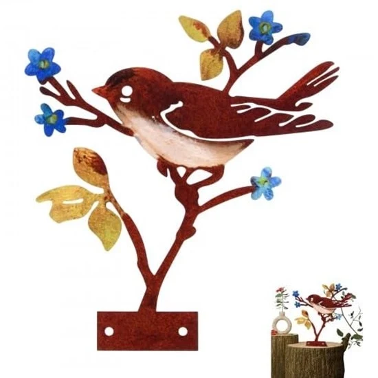 Decorazione per Giardino - Stiletto - Design Unico - 1 pezzo - Metallo - 16 x 15 cm