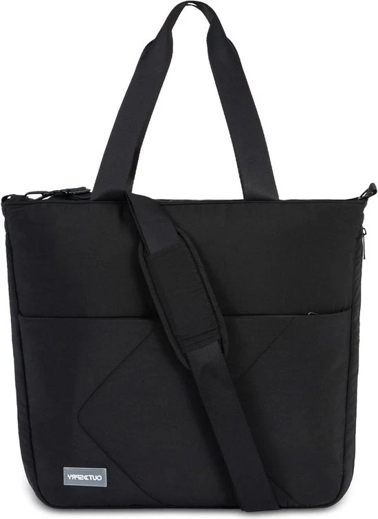 Borsa da Shopping Grande per Donne - Estendibile con Tasca per Laptop da 14 pollici - Borsa a Ruote - Viaggiare Clinica Università Scuola Sauna