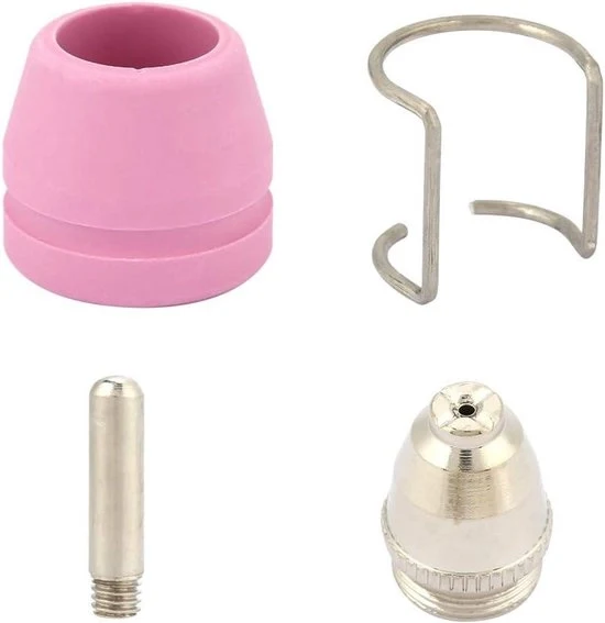 Kit di elettrodi per plasma 26 pezzi - kit di elettrodi per plasma elettrodi per plasma kit articoli di consumo elettrodi schilder ceramico per arc pilot per macchina di taglio a plasma