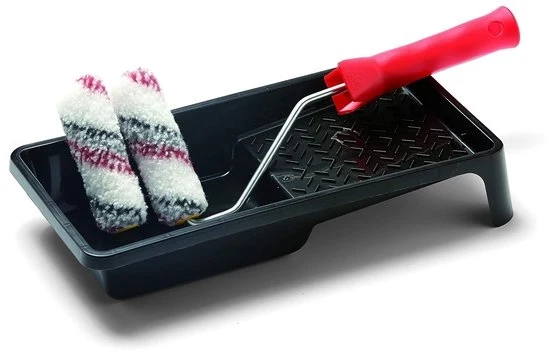 Rollatrice per verniciatura di alta qualità - adatta per superfici intermedie fino a ruvide - 10 cm di larghezza