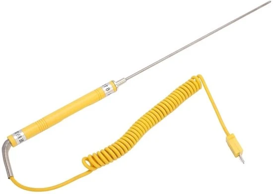 Sonda termocoppia K di plastica per immersione termocoppia termocoppia per la detezione di liquidi oliosi -50-500 ℃