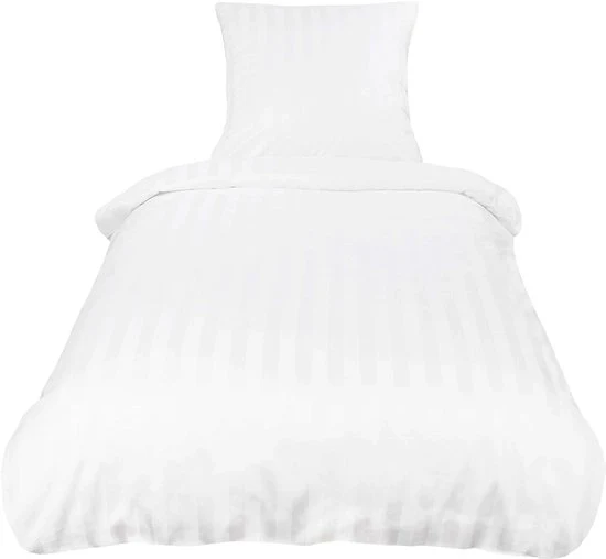 Set di lenzuola in seta lussuoso - 100% cotone - 2 pezzi - 140x200 cm