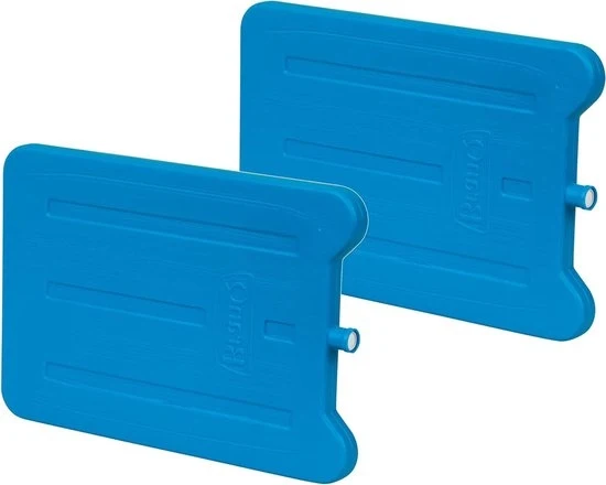 Set di contenitori per frigoriferi portatili - Set da 2 - Blu - Materiale plastico di alta qualità - 185 ml