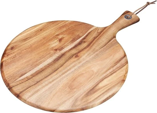 Tavolo di servizio in legno di acacia - antipasti - 1 pezzo - 41 x 30 cm