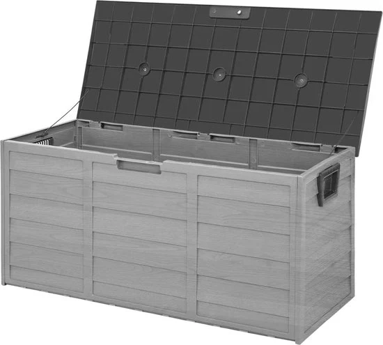 Box di Stoccaggio per Cuscino da Giardino 300 litri - Scatole per Esterno - Contenitori Acquafondi per Giardino - Mobili per Terrazza - Attrezzature per Giardino - Accessori per Piscina Box di Stoccaggio per Cuscino da Giardino