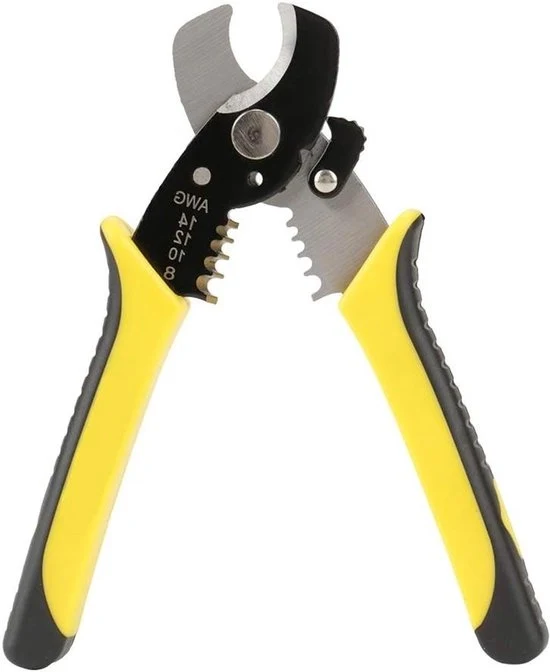 Strumento elettrico 2-in-1 per elettricisti RT-6065 Funzioni di taglio e stria.