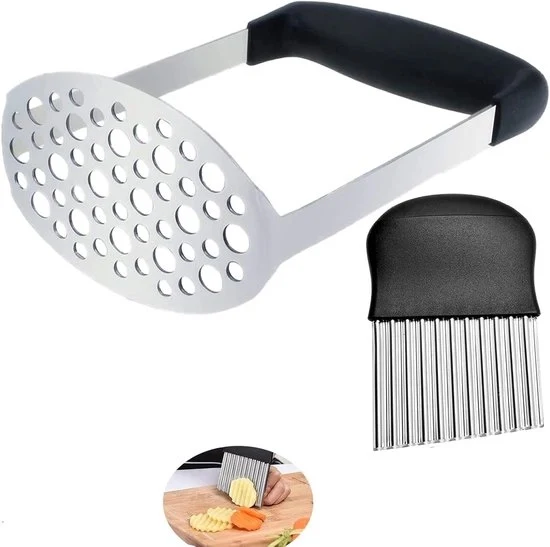 Spazzola per Patate - Design Ergonomico - 1 pezzo - Acciaio Inossidabile