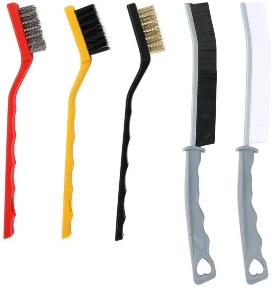 Set di attrezzi multifunzionale - set di 5 spazzole di pulizia versatile