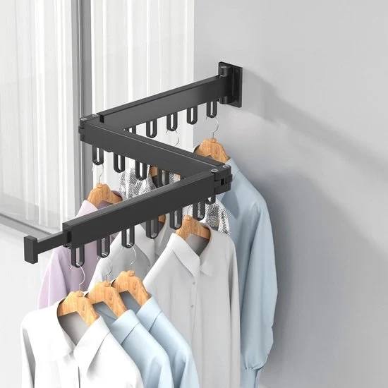 Drogaio Opvougbile a Parete - Spazia Risparmio - 3-Foglio - Nero