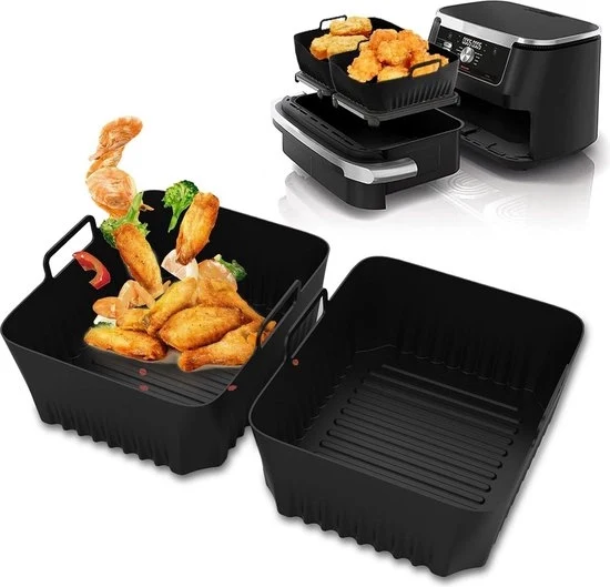 Accessori per Airfryer - Forma in Silicone - Pezzo di Ricambio in Silicone - Frittura ad Aria - Accessori per Frittura ad Aria Modello: Dimensioni: Materiali: Silicone Compatibilità: Airfryer