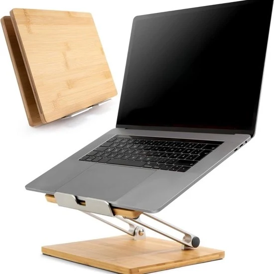 Ergonomico Elevatore per Laptop - Elevatore per Laptop - Stabile - Lavorazione in Piedi - Ergonomico - Elevatore per Laptop da Ufficio - Obbligatorio per il vostro laptop!