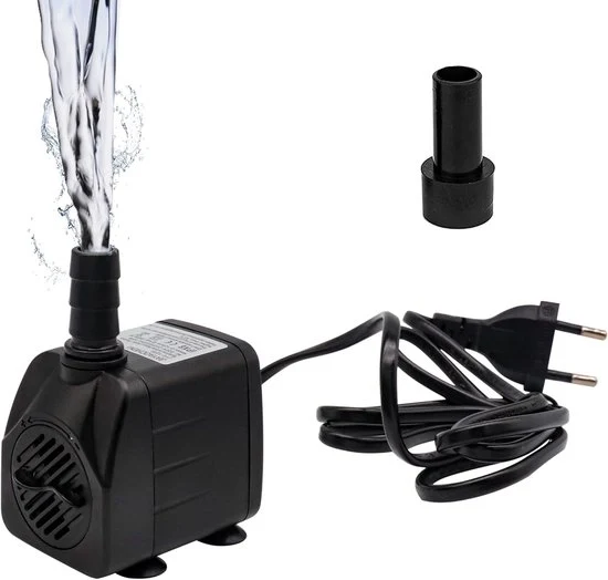 Mini pompa ad acqua per acquario - 450 l/u - pompa ad immersione silenziosa