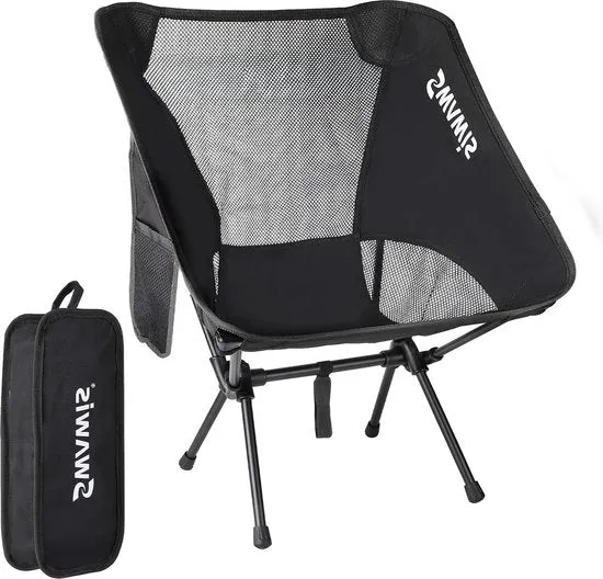 Sedile da campeggio pieghevole trasportabile fino a 150 kg - ultralight - borsa da trasporto campeggio outdoor giardino spiaggia pesca picnic viaggi