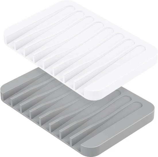 Sacchetto di Sapone in Silicone - Disegno Antiscivolo - 2 pezzi - Bagno
