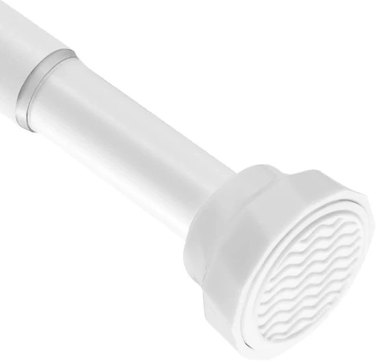Maniglione per tenda doccia - estendibile - bianco - 73-256 cm
