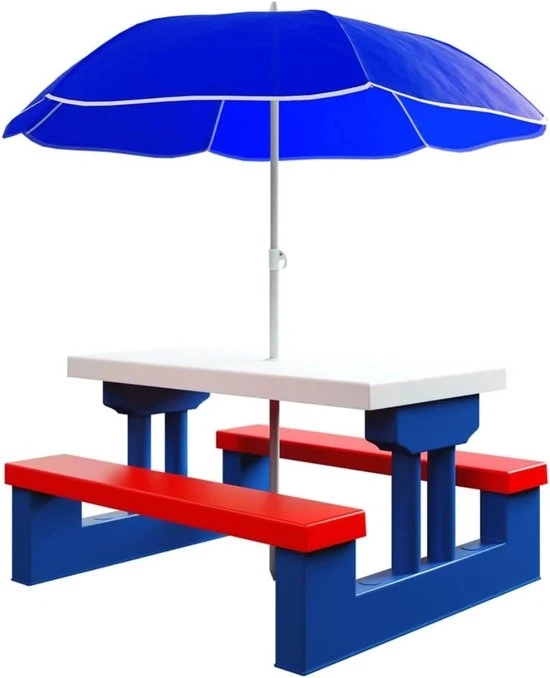 Tavolo da picnic per bambini - Set da giardino per bambini - Tavolo da picnic - Set da giardino per bambini - Tavolo da picnic per bambini