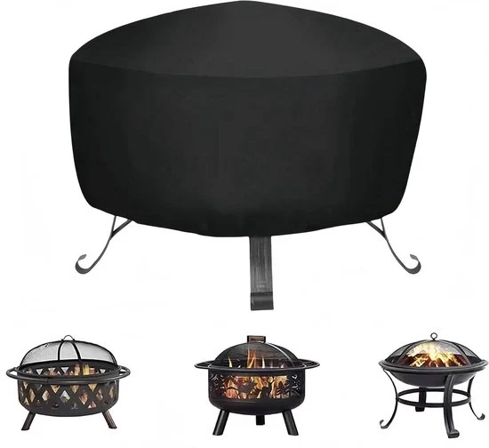 Copertura del camino - Tela di Oxford impermeabile - 1 pezzo - 80x80x65 cm