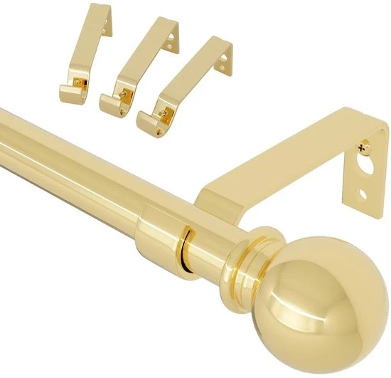 Giradisco metallico semplice - regolabile - 1 pezzo - dorato