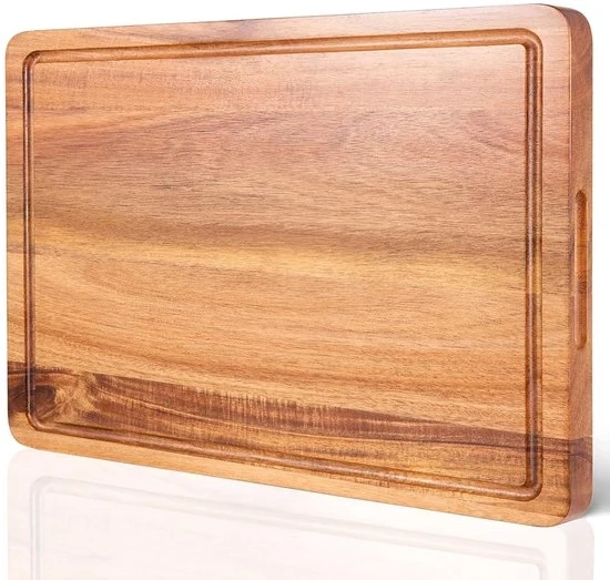 Piastra di taglio a rovescio - Legno di Acacia - 1 pezzo