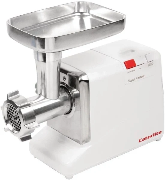 Molinello in Acciaio Inox 350 Watt - Potente Mallorelle di Carne con Funzione Rovesciabile Macinacarne