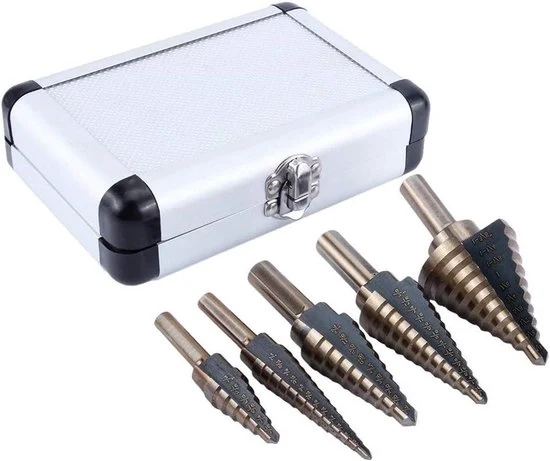 Set di punte a cono 5 pezzi cono trapano set di punte a cono per riparazioni set di punte a cono per 3 mm bit a cono punte a cono per trapano