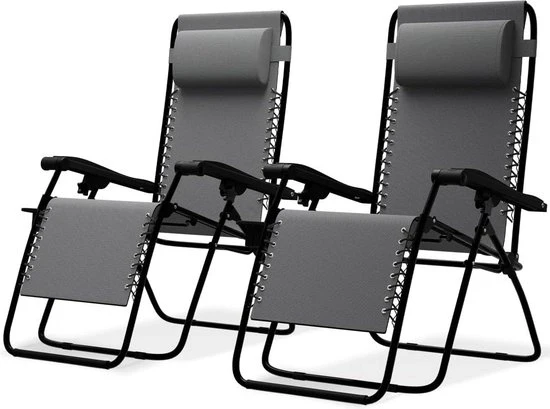 Sedia sdraiabile pieghevole con schienale alto - funzione sdraiabile - resistente all'usura - capacità di carico fino a 150 kg - ombrellone per lettini da bagno