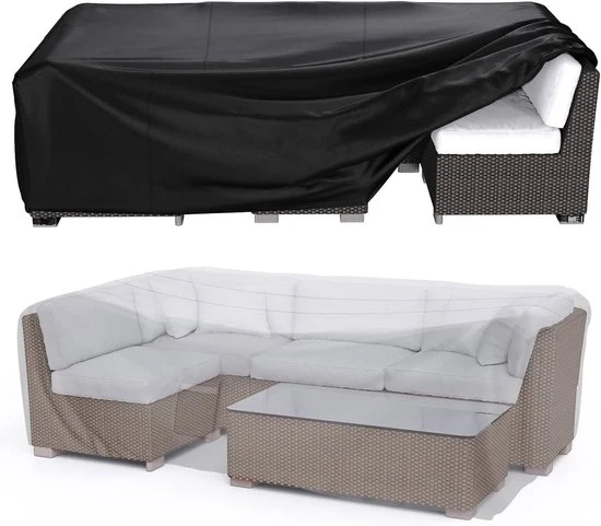Copertura per mobili da giardino - impermeabile - 1 pezzo - 200 x 160 x 70 cm - resistente