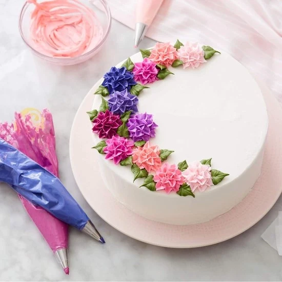 Set di sacchetti per decorazione di torte da 30 cm - Disposabili - Pacchetto da 50 - Decorazione - Sacchetti per decorazione di torte disponibili
