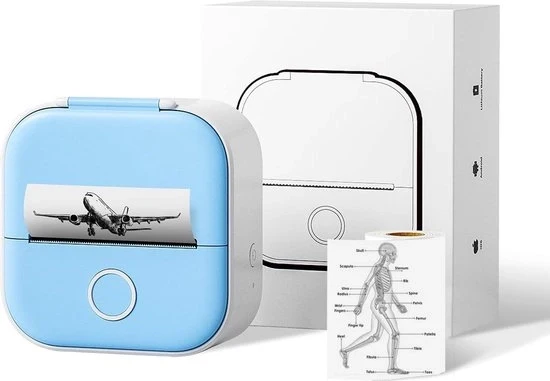 Stampante Portatile Mini - Kit di Avvio - Stampanti a Mano - Stampante da Portare - Stampante Mobili - Fotostampante