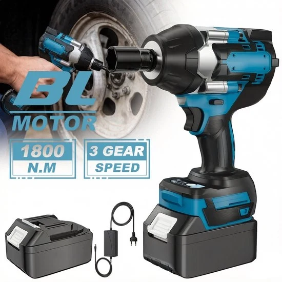Attuatore elettrico a vite - 1800 Nm - Senza manovella - 3 velocità - 1/2" Coppia