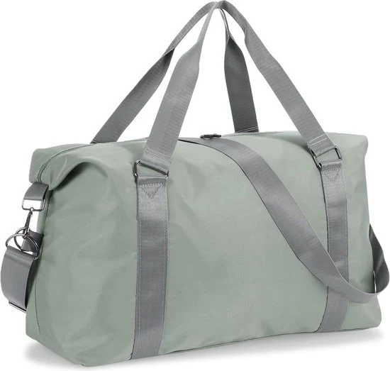 Borsa da viaggio per donne e uomini - Grande capacità - Borsa a mano leggera per weekend - Borsa da campeggio impermeabile con sacchetto bagnato - Allenamento fitness yoga campeggio nuoto