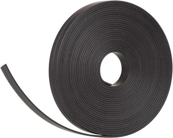 Cinturino magnetico 5m - Nero - Linee per Tavole bianche