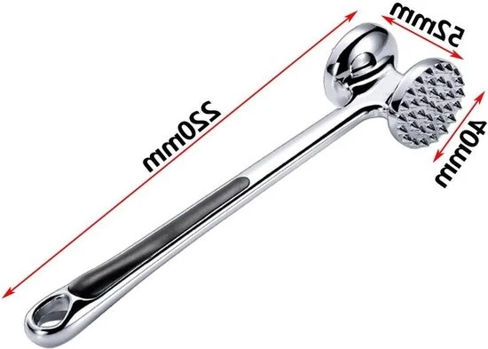 Manuale pesante hama per carne - acciaio inossidabile - heavy duty
