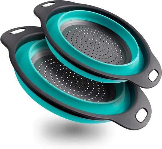 Set di Sostituzione Filtro in Silicone - Spazievitore e Ripiegabile - 2 Pezzi - 30 cm e 25 cm