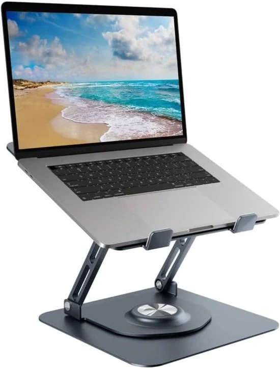 Ergonomico Laptop Elevatore - Elevatore Laptop - Stabile - Lavorare in Piedi - Ergonomico - Elevatore Laptop per Ufficio - Da non Manicare per il tuo Laptop