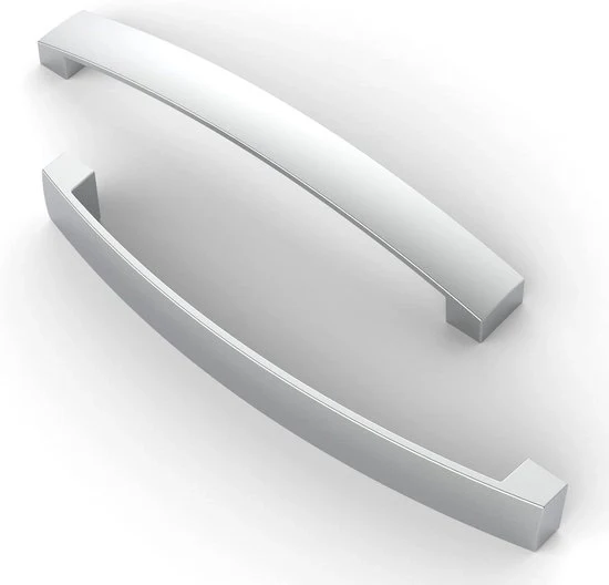 Maniglie a vite - 5 pezzi - cromato - 160 mm