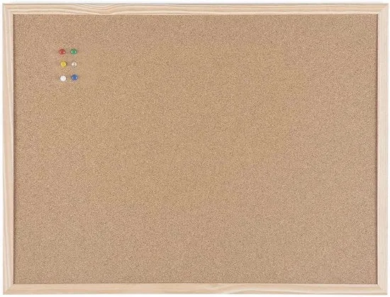 Tavolo da lavoro con superficie autolevante - 60 x 45 cm - cornice in legno di quercia