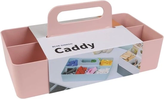 Organizzatore multifunzionale per utensili - plastica - 1 pezzo - rosa